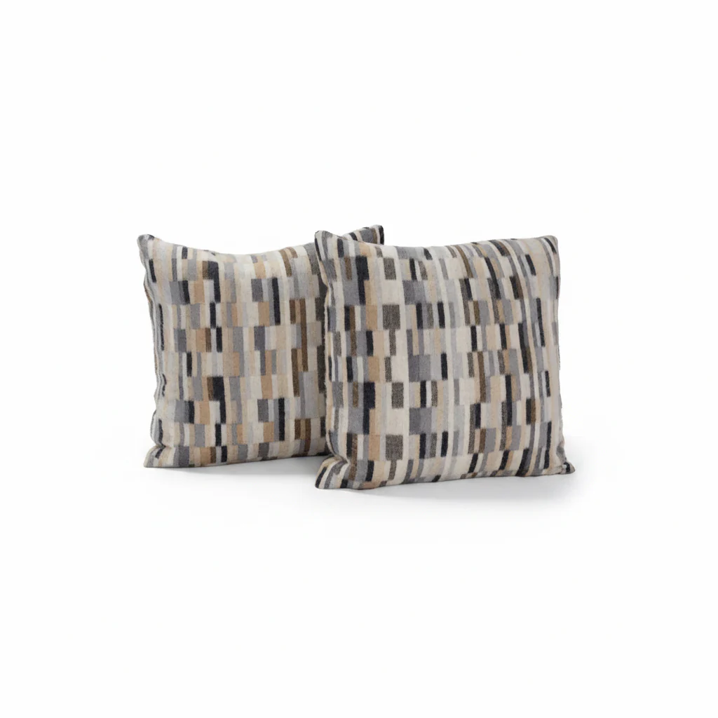 18”x18” Throw Pillow ( Set of 2) - Custom Upholstered Accent Pillows