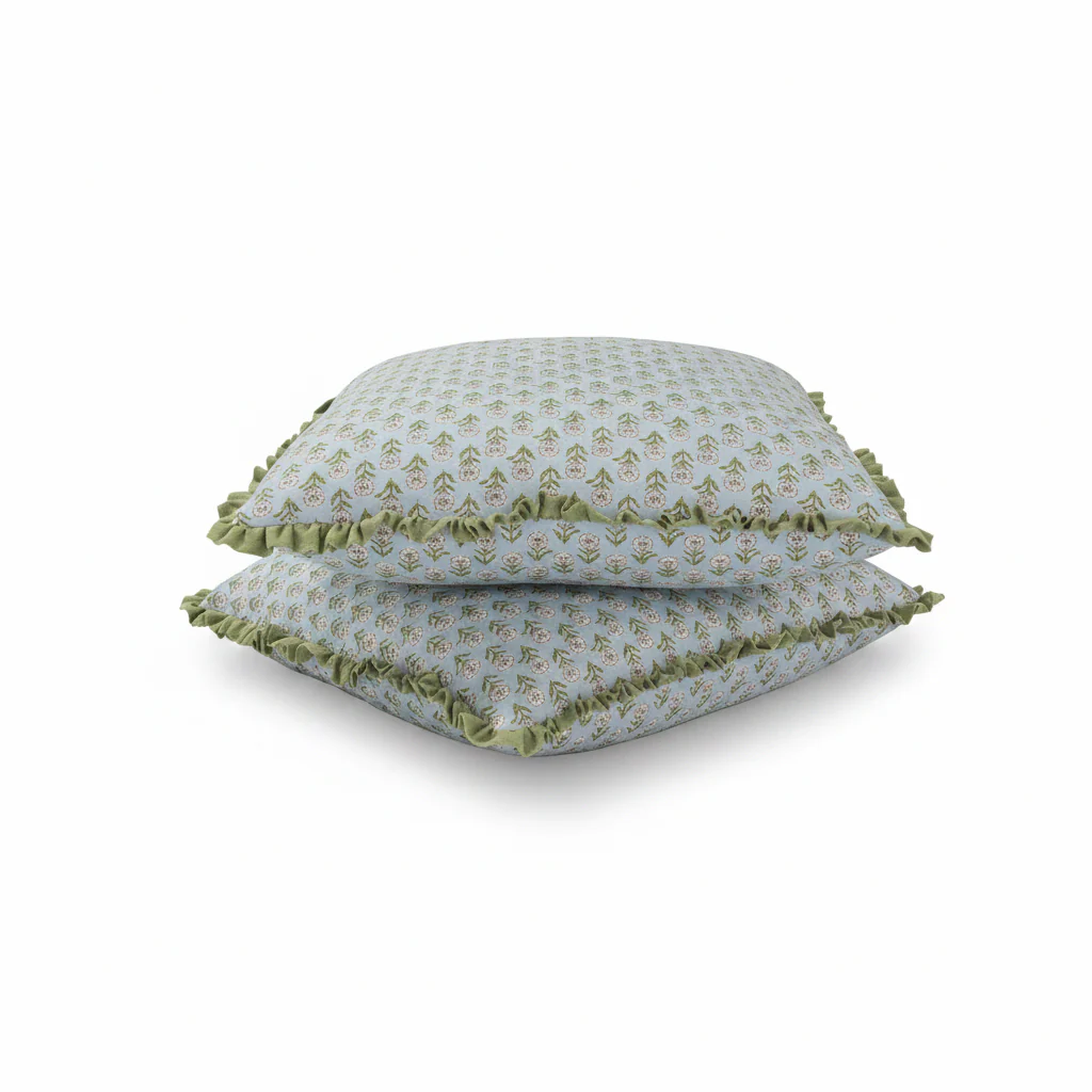 24”x24” Throw Pillow ( Set of 2) - Schumacher Custom Upholstered Accent Pillows - Image 3