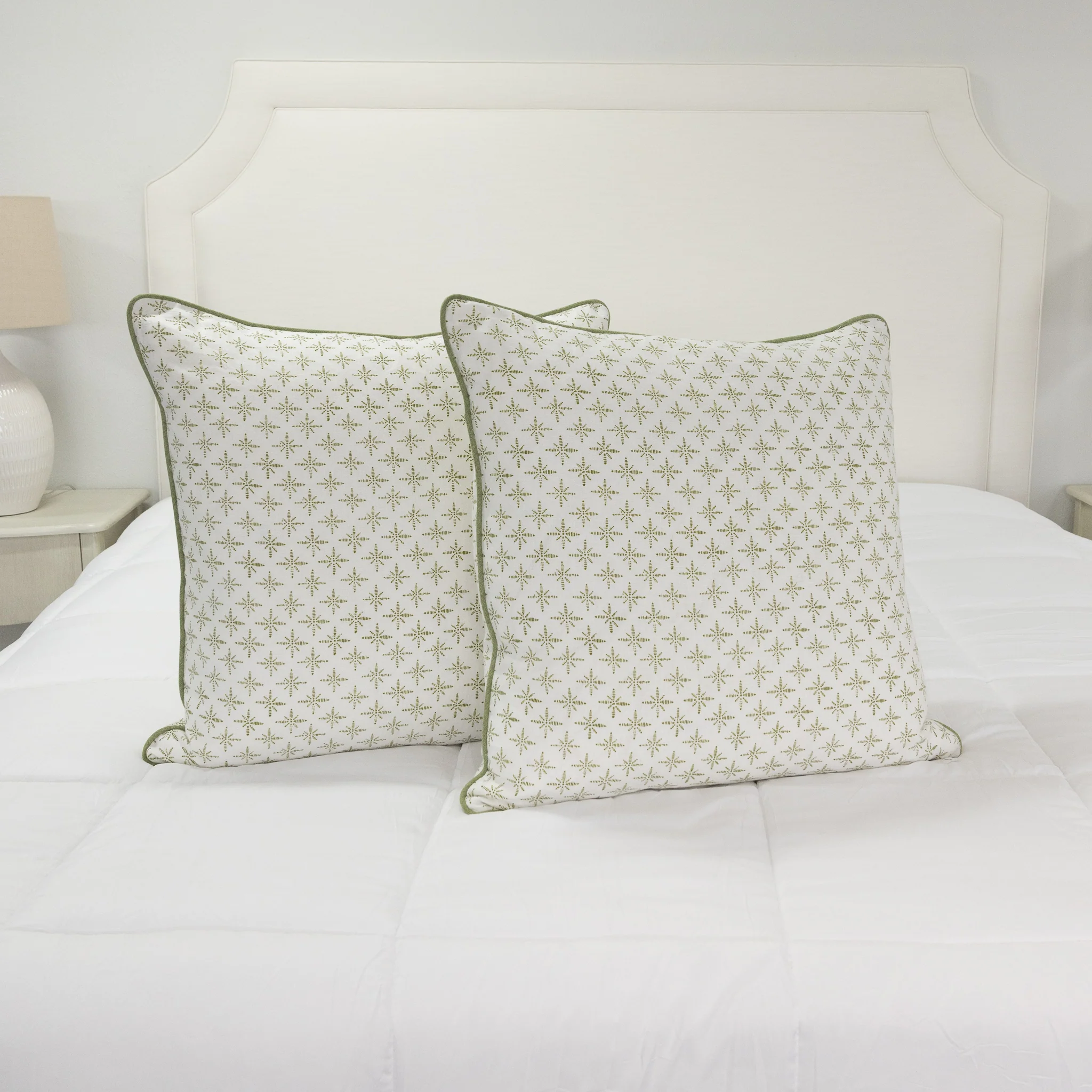 24”x24” Throw Pillow ( Set of 2) - Custom Upholstered Accent Pillows - Image 3