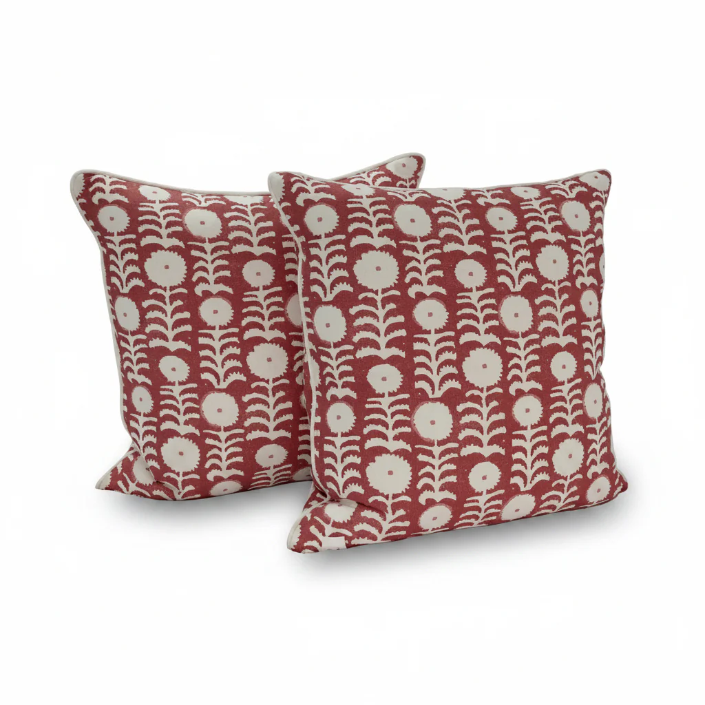 24”x24” Throw Pillow ( Set of 2) - Custom Upholstered Accent Pillows