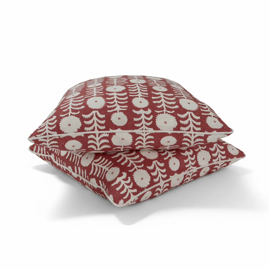24”x24” Throw Pillow ( Set of 2) - Custom Upholstered Accent Pillows - Image 2
