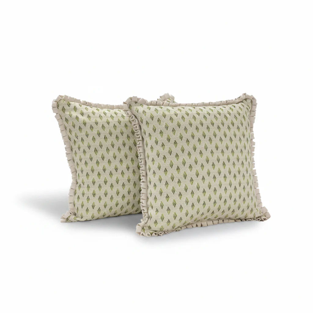 24”x24” Throw Pillow ( Set of 2) - Custom Upholstered Accent Pillows
