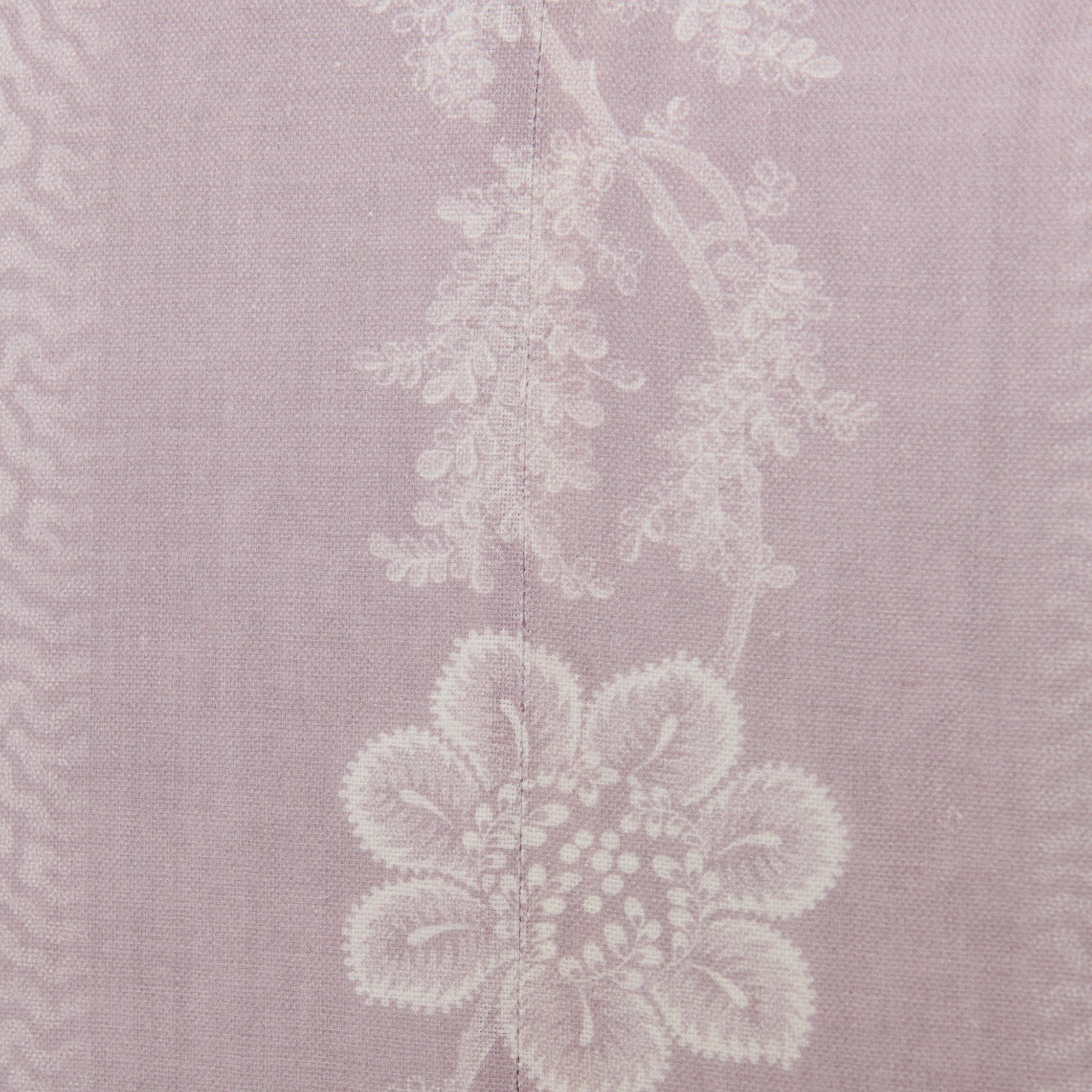 The Arabella King Platform Bed  - Daphne Linen Fabric in Lilac - Image 6