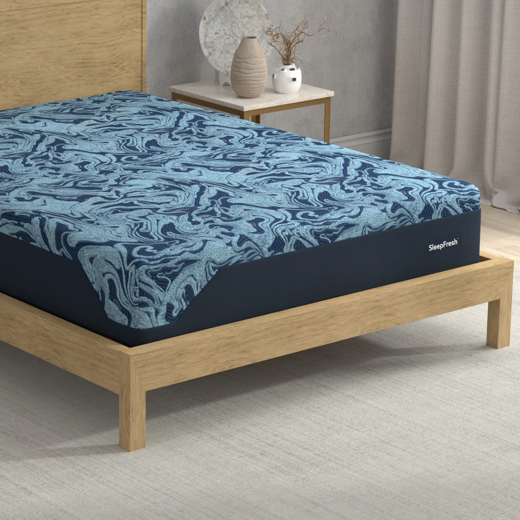 12" Cyprus Foam Plush Bed 'N' Box - Image 3