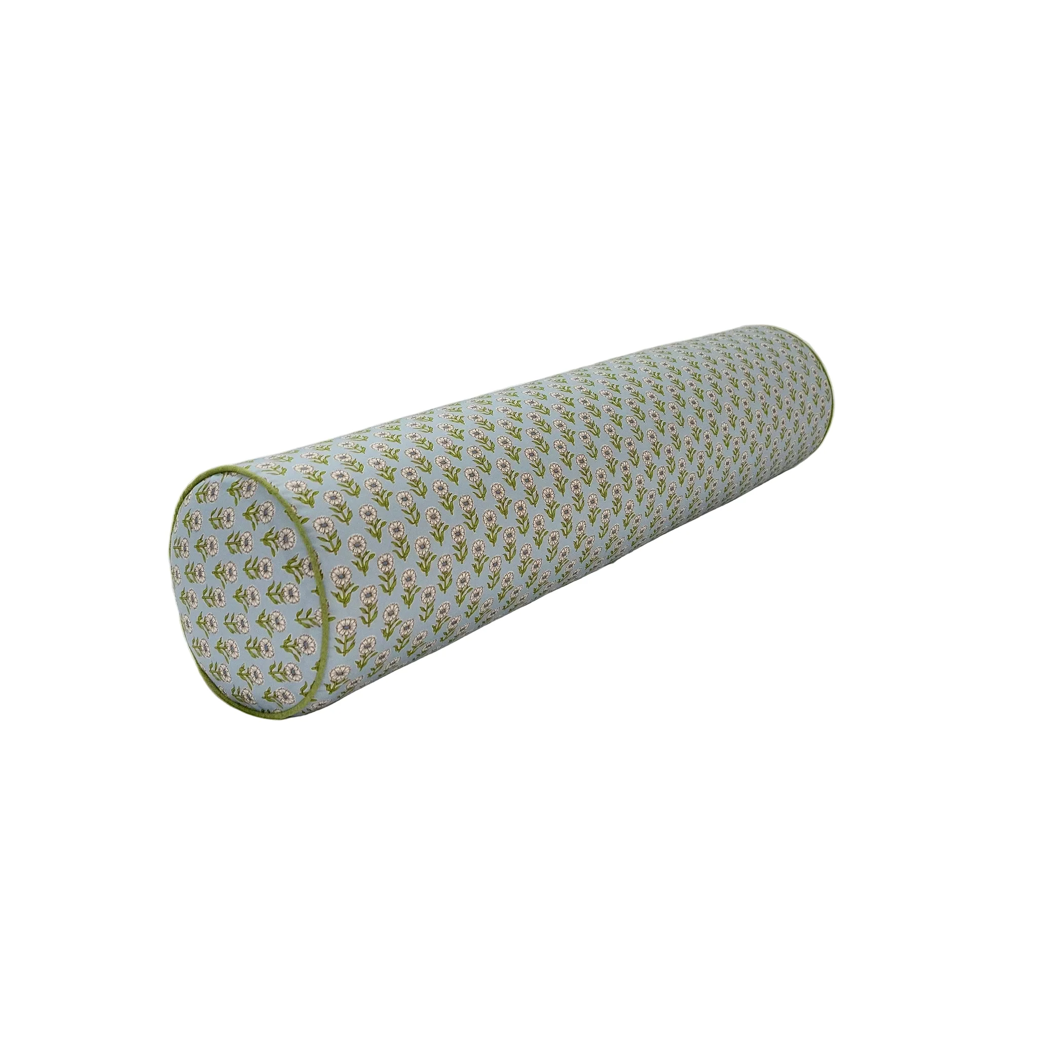 Schumacher Bolster Pillow – Designer Decorative - Foam Insert