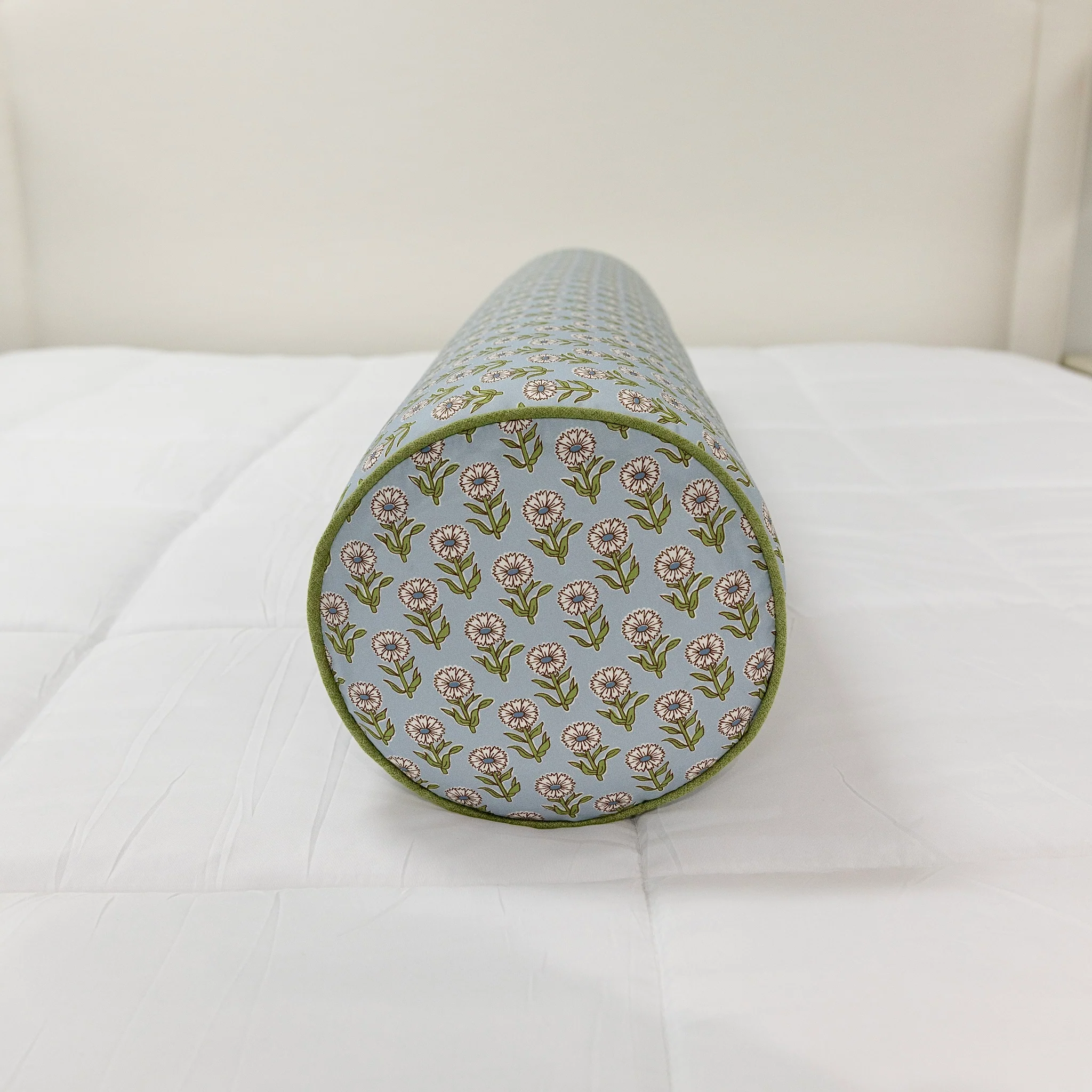 Schumacher Bolster Pillow – Designer Decorative - Foam Insert - Image 4