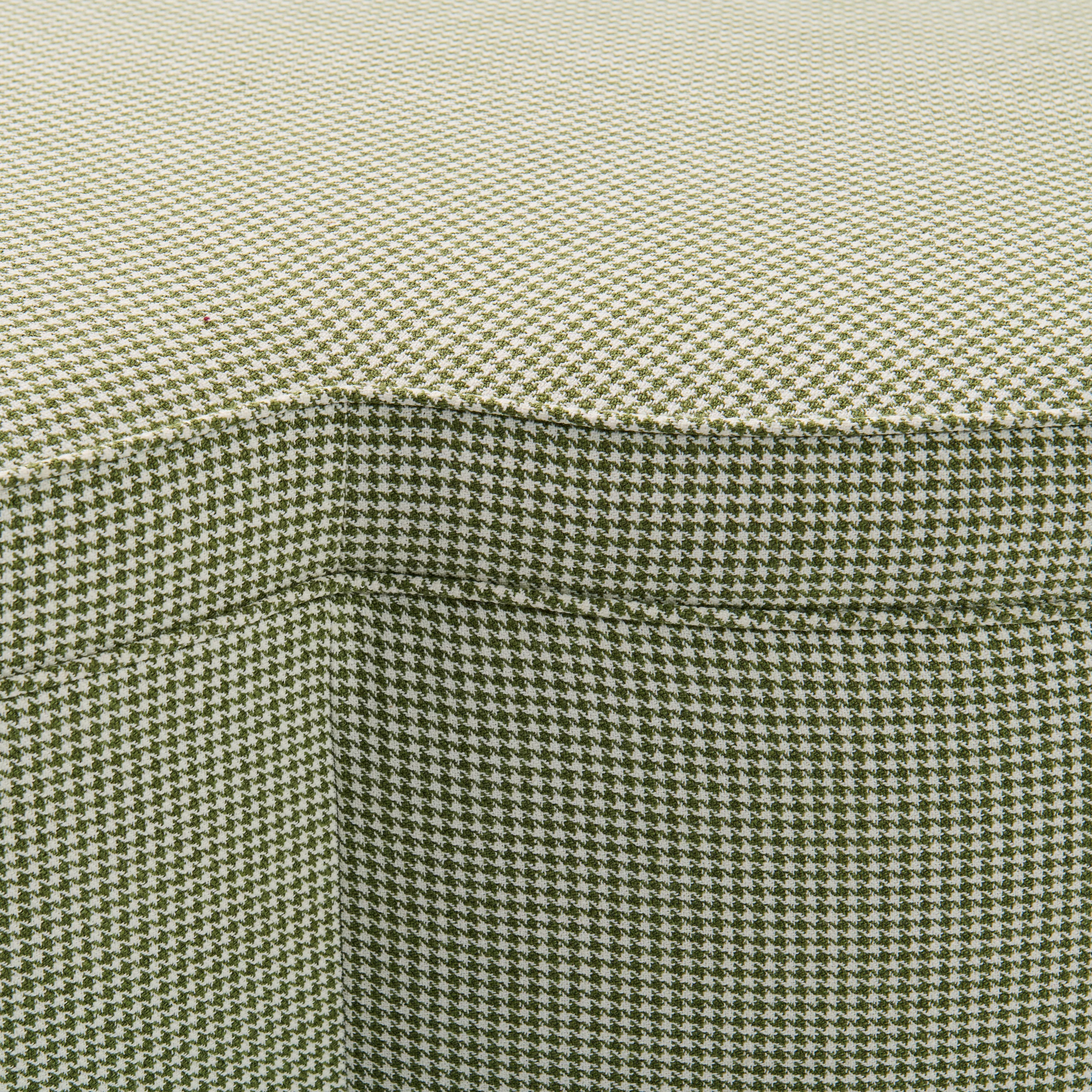Handcrafted Clover Ottoman - Image 5