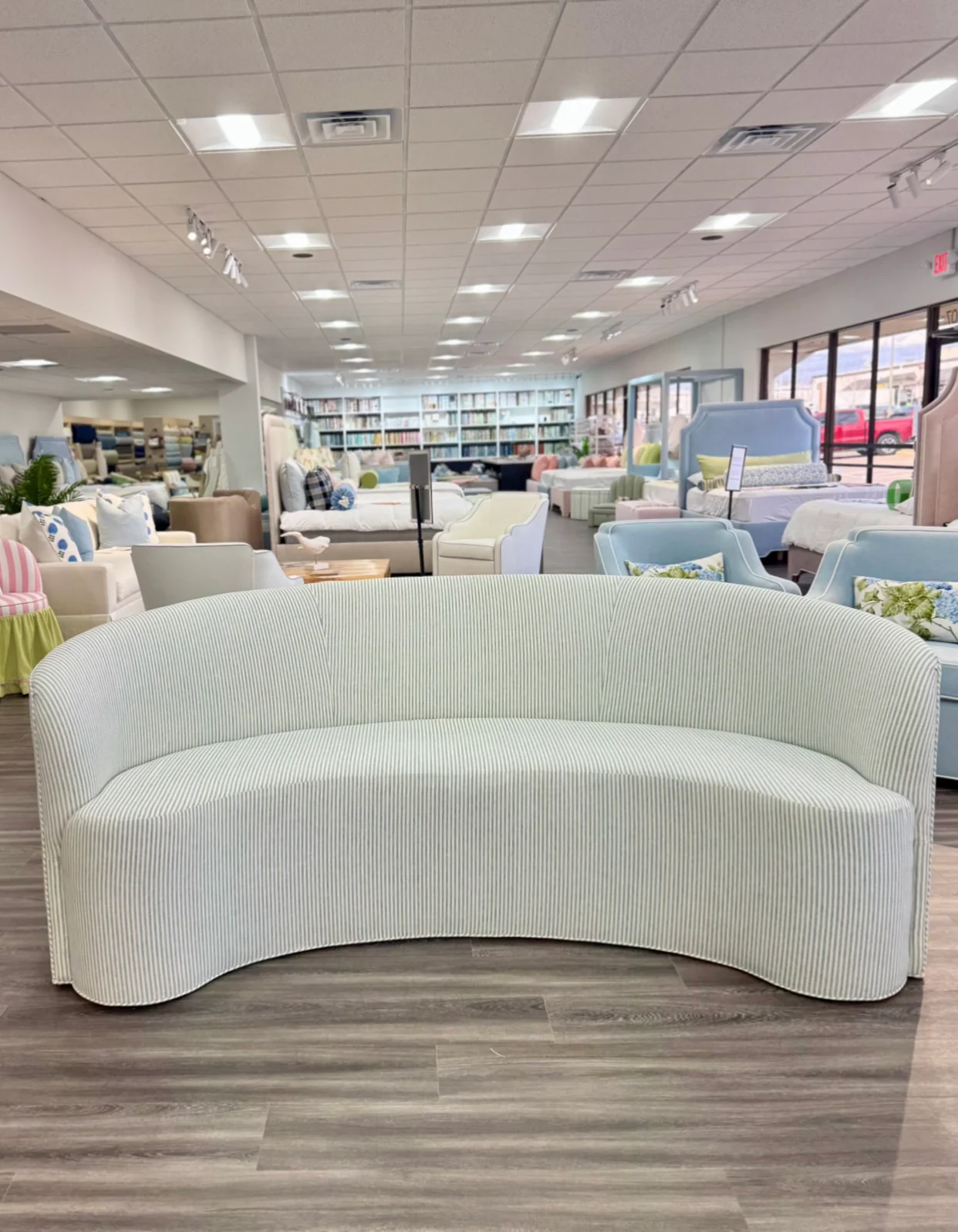 Luxe Sofa in Pierre Frey Upholstery Linen Fabric – Custom Built, In Stock - Image 2
